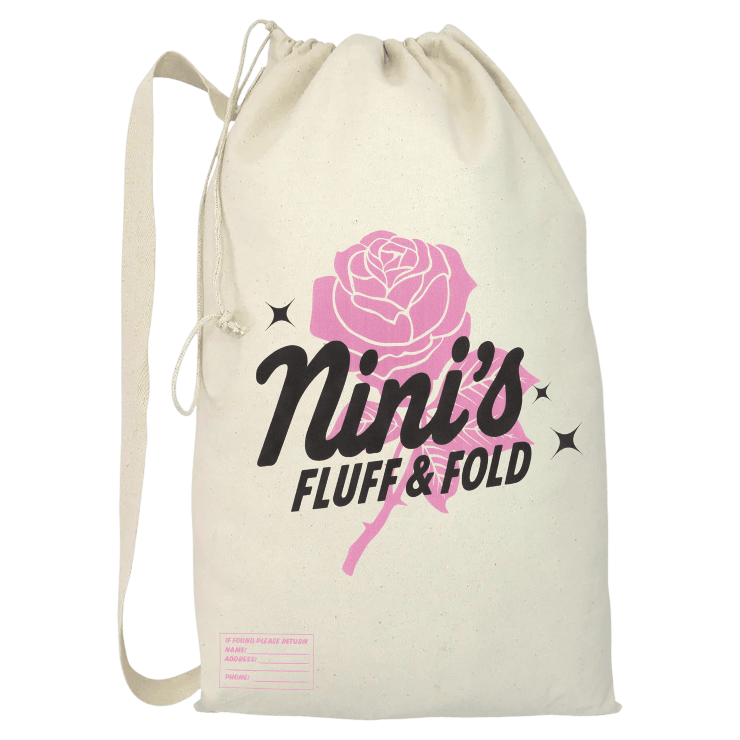 Folded Laundry Bag