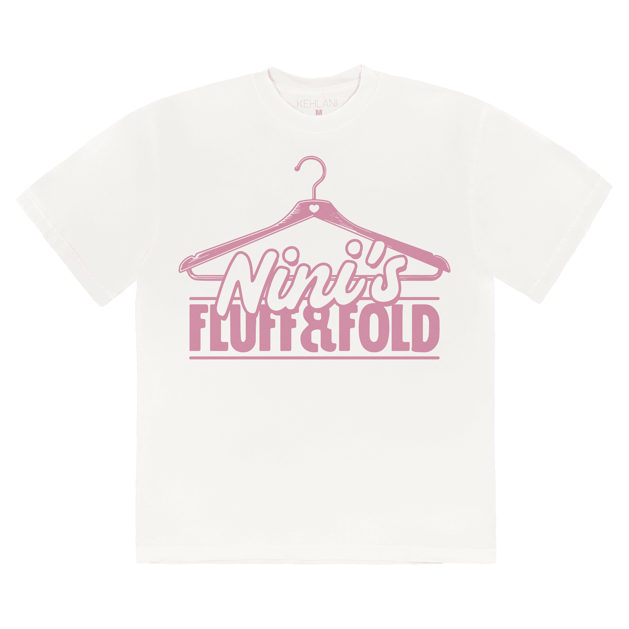 Nini's Fluff & Fold Logo Tee